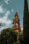 printed picture of the "Cathedral of Cordoba"